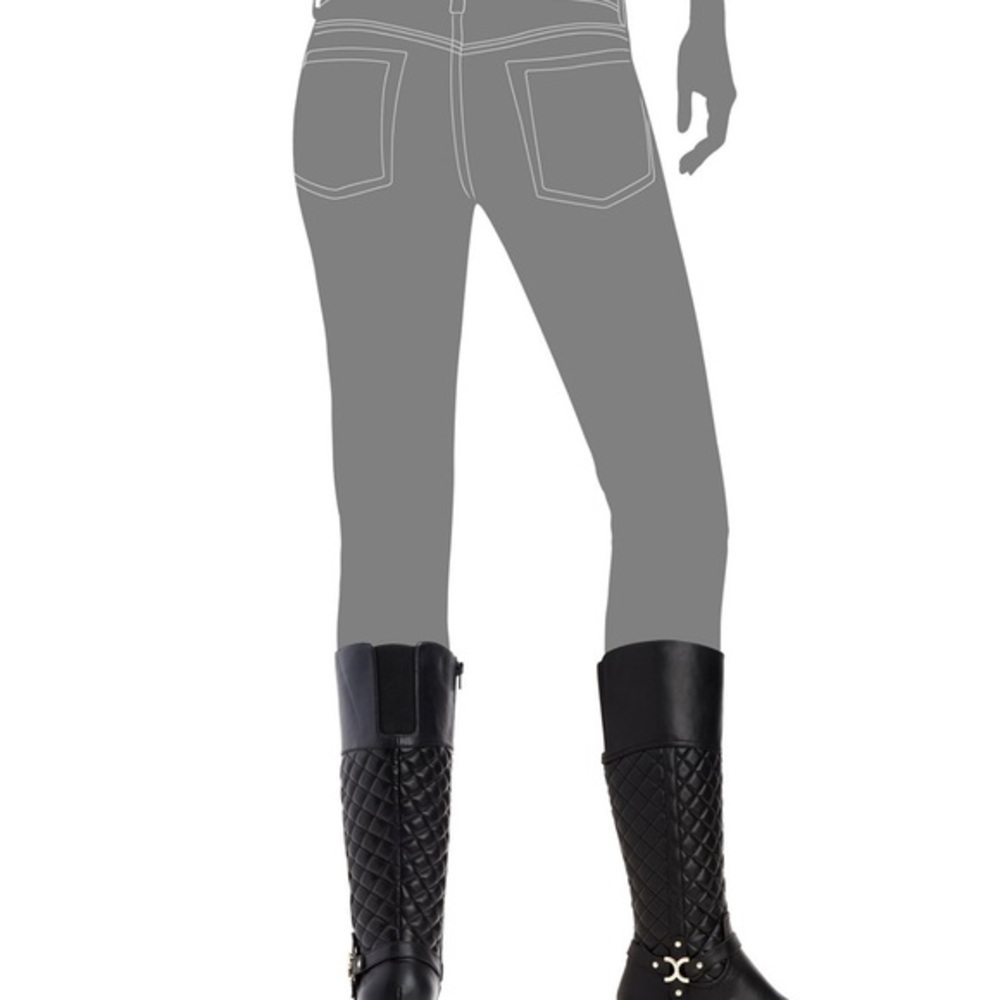 New Charter Club Faux Leather Tall Riding Boots​ - Picture 5 of 6
